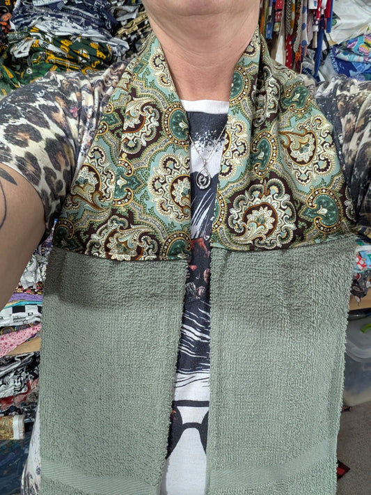 Paisley, Kitchen Towel, Apron, Towel Apron