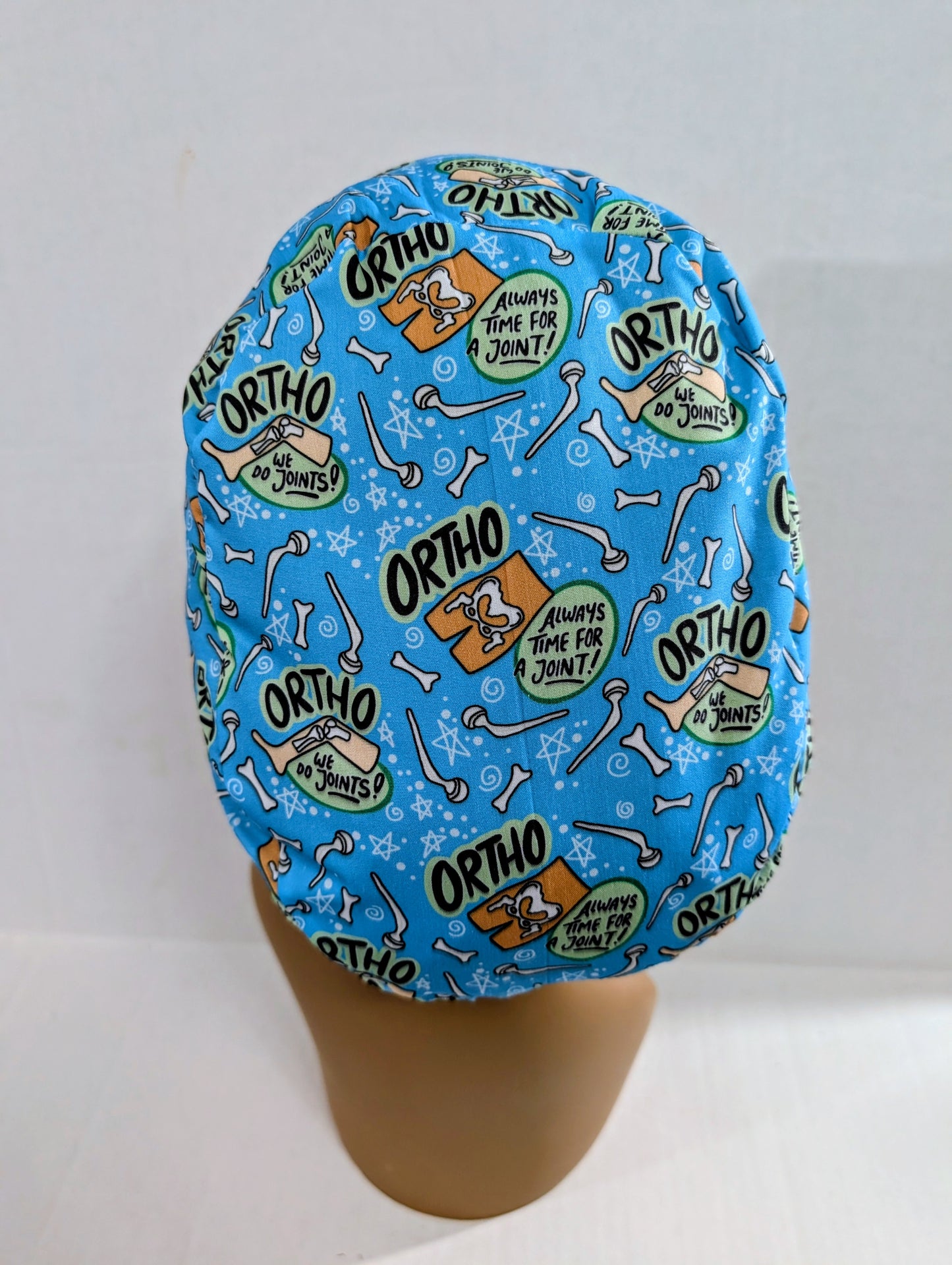 Scrub Cap, Surgical Hat, Euro Style Scrub Cap, Chemo Hat, Orthopedic, Ortho