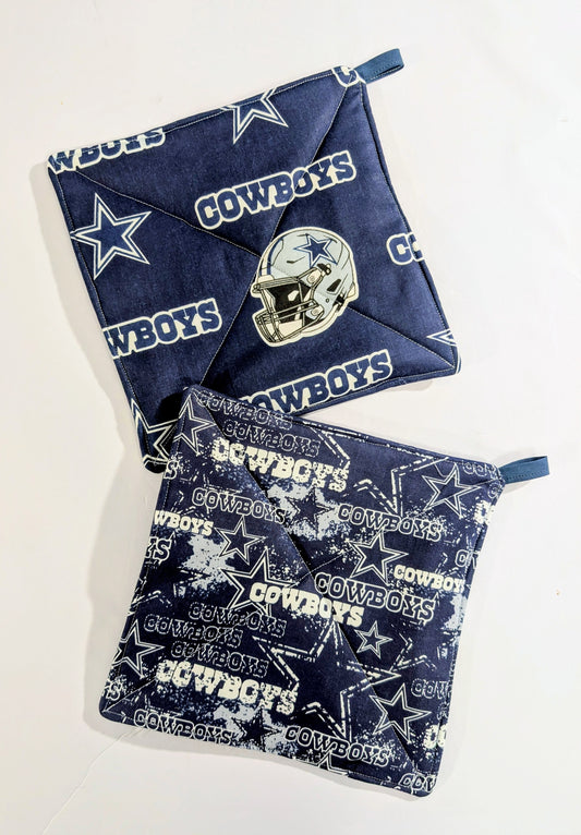 Cowboys, PotHolder, Oven Mitt