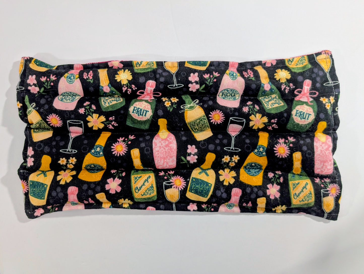 Rice therapeutic heating/cooling pad, rice bag, Heat/Cold Pack, Eye Bag, Wine