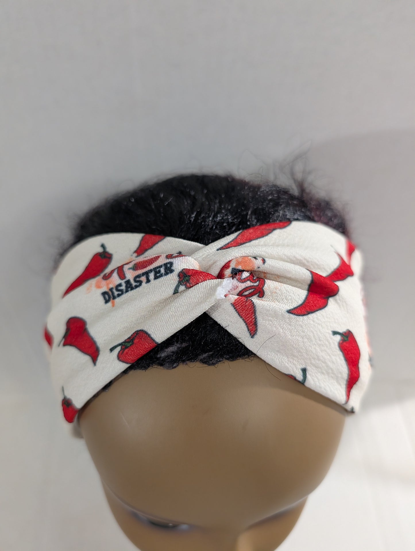 Spicy Disaster, Hot Peppers, Headbands, Twist Headbands